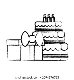 Birthday cake design