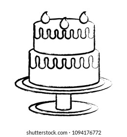Birthday cake design