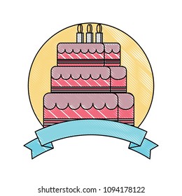 Birthday cake design