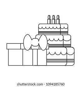 Birthday cake design