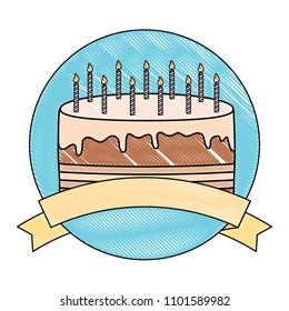 Birthday cake design