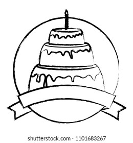Birthday cake design