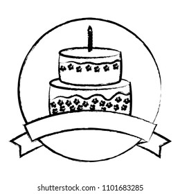 Birthday cake design