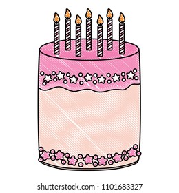 Birthday cake design