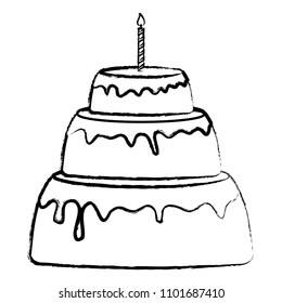 Birthday cake design