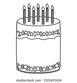 Birthday cake design
