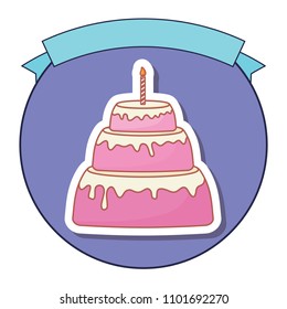 Birthday cake design