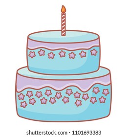 Birthday cake design
