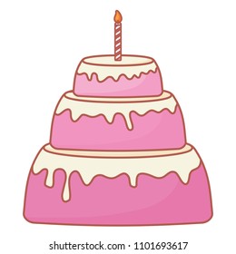Birthday cake design