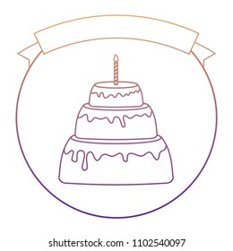 Birthday cake design