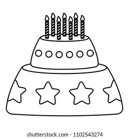 Birthday cake design