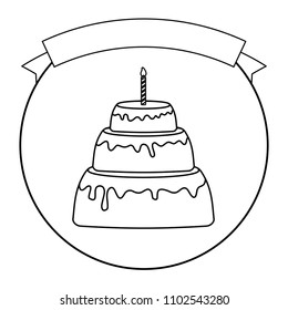 Birthday cake design