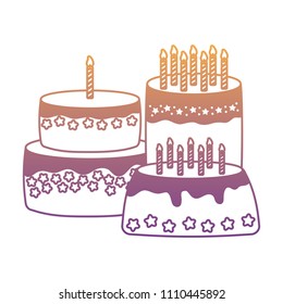 Birthday cake design
