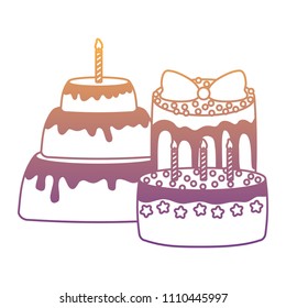 Birthday cake design
