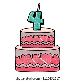 Birthday cake design