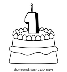 Birthday cake design