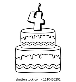 Birthday cake design