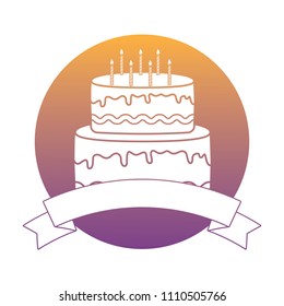 Birthday cake design