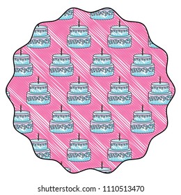Birthday cake design