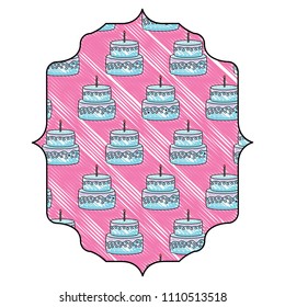 Birthday cake design