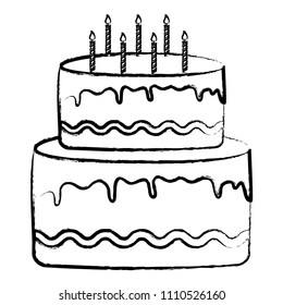 Birthday cake design