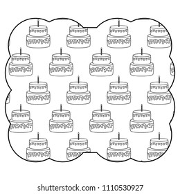 Birthday cake design
