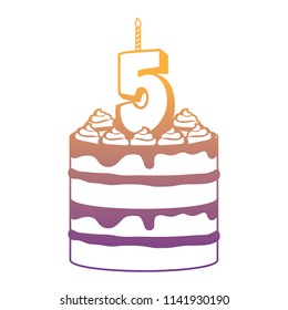 Birthday cake design
