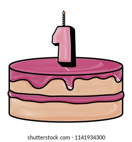 Birthday cake design