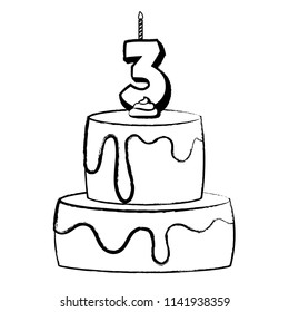 Birthday cake design