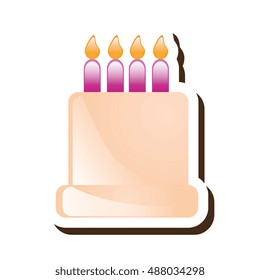 birthday cake dessert
