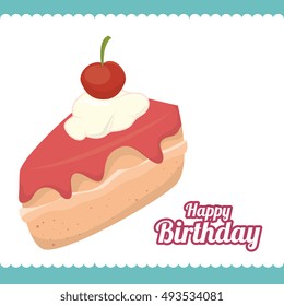 birthday cake dessert