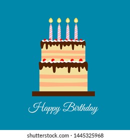 10,956 Happy Birthday Vector Brown Color Images, Stock Photos & Vectors 