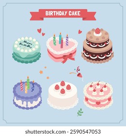 Birthday Cake, Happy Birthday, Party Cake
