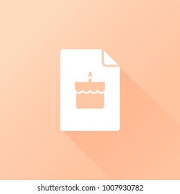 birthday cake icon