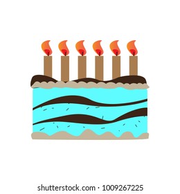 Birthday cake icon