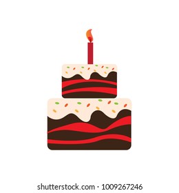 Birthday cake icon