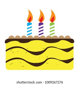 Birthday cake icon