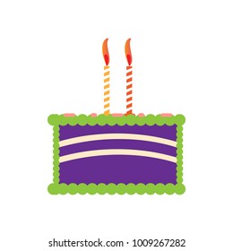 Birthday cake icon