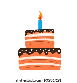 Birthday cake icon