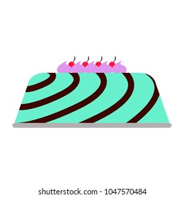 Birthday cake icon