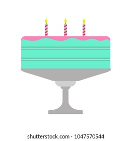 Birthday cake icon
