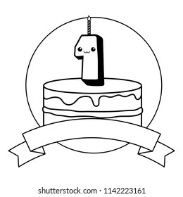 Birthday cake icon