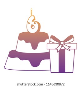 Birthday cake icon