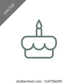 birthday cake icon
