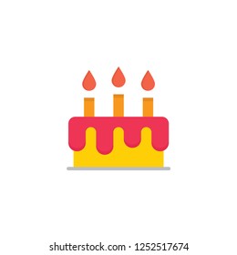 birthday cake icon