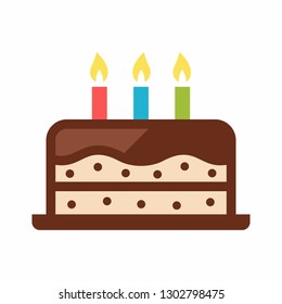 Birthday cake icon
