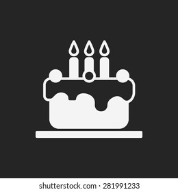 birthday cake icon