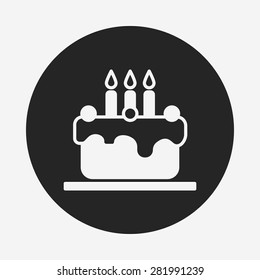 birthday cake icon