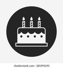 birthday cake icon
