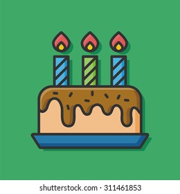 birthday cake icon